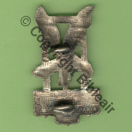 A0774 61e.ET (TOURAINE FRANC.COMTE POITOU) ORLEANS  DrP 2Anneaux vertic Guilloche Embouti Src.Y.GENTY 6Eur10.06 